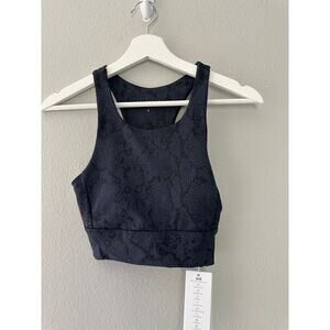 Anthropologie Sports Bra Snake Print size Small